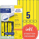 Rugetiket avery zweckform ultragrip geel