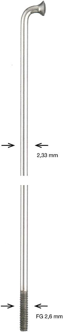Alpina spaak spoke sst 2,34x288 mm