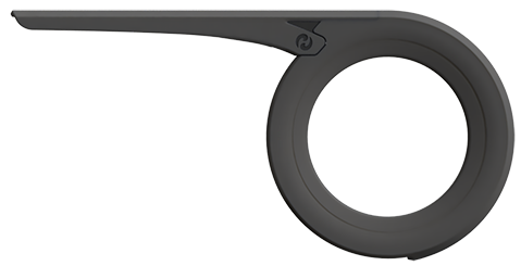 Sturmeyarcher kettingscherm herrmans fuse 42-44t - matzwart