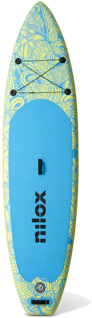 Nilox sup waikiki - 274x84x15cm – rugzak – peddel – pomp – veiligheidskoord - 1 vin