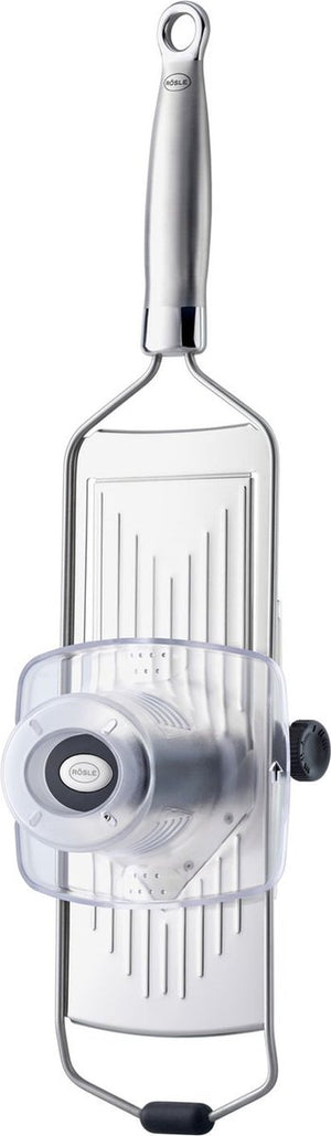 Rösle v-slicer mandoline, verstelbaar, rvs -