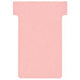 T-insteekkaarten voor planning atlanta karton 170g m2 60x15x85x48,5mm roze