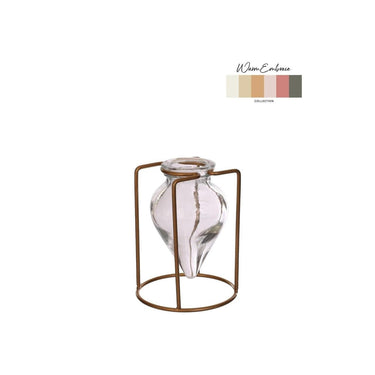 Ideas 4 seasons bloemenvaas breeze helder ã˜8,5xh11cm