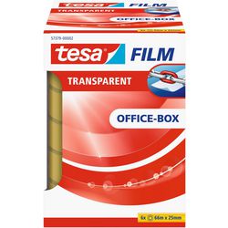 Tesa tape film 25 mm x 66 m 6 rollen