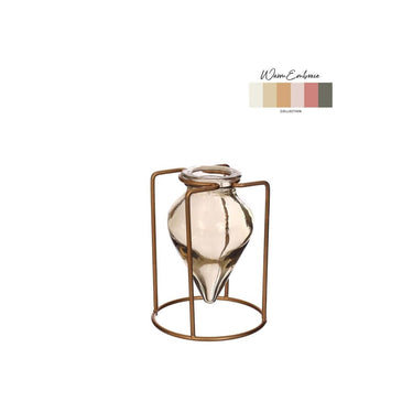 Ideas 4 seasons bloemenvaas breeze grijs ã˜8,5xh11cm