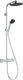Hansgrohe activera s - showerpipe - ecosmart+ waterbesparend - ecostat thermostaat - 240mm maat - 1 straalfunctie - chroom