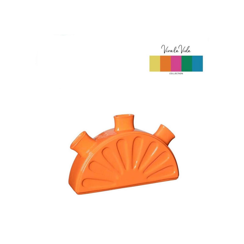 Chargez l'image dans la visionneuse de la galerie, Ideas 4 seasons limon vaas 18,5x5h11,5cm orange
