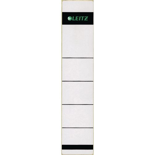 Ordnerrugetiketten leitz grijs 100 stuks papier