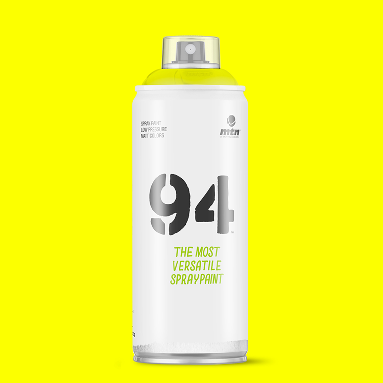 Afbeelding laden in galerijviewer, Mtn 1070610 - 94 fluorescent yellow 400ml | 3 stuks
