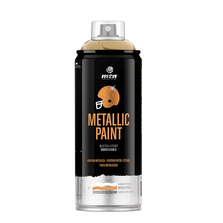 Chargez l'image dans la visionneuse de la galerie, Mtn 1070510 - pro metallic paint: gold r-1036 | 3 stuks
