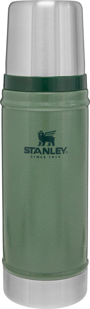 Stanley classic legendary thermosfles 0.47l - houdt 15 uur warm of koud - lekvrij - vaatwasserbestendig - bpa-vrij - voor koffie, thee en meer - roestvrijstalen thermoskan - hammertone green
