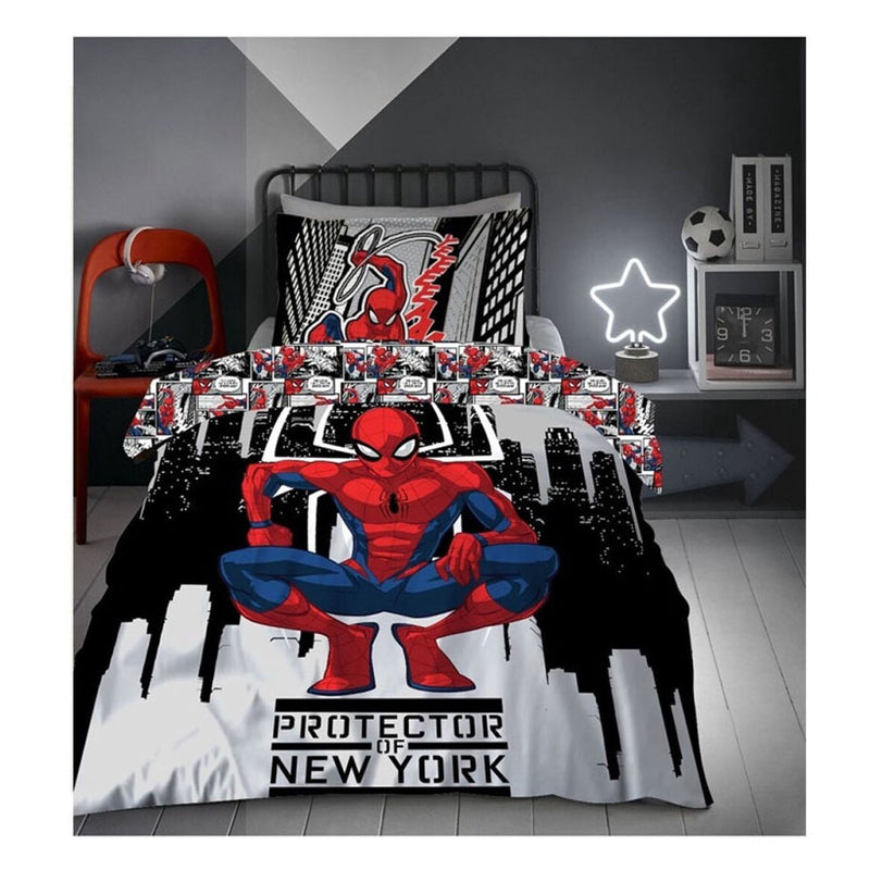 Load image into Gallery viewer, Spiderman dekbedovertrek 140x200cm
