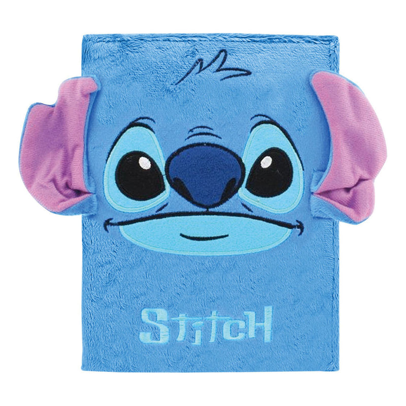 Load image into Gallery viewer, Lilo stitch luxe pluche notitieboek met pen
