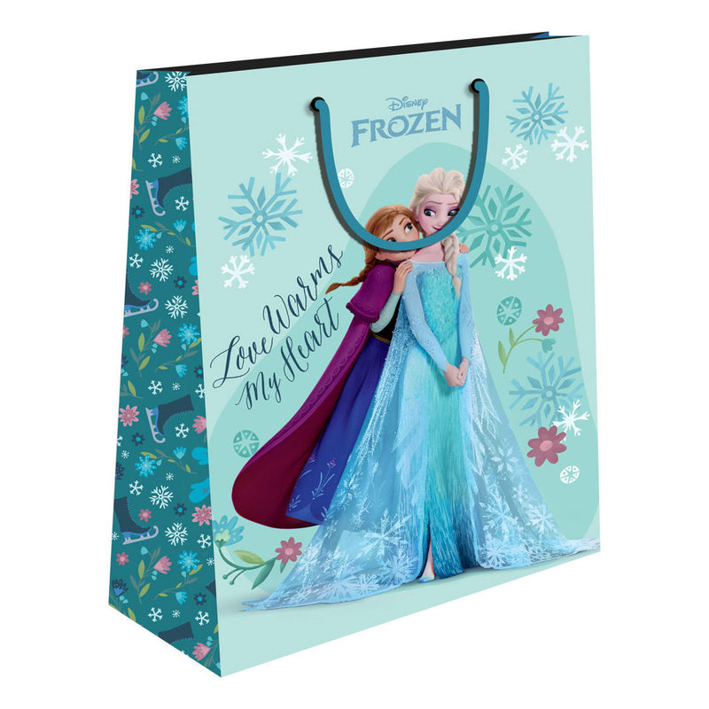 Load image into Gallery viewer, Disney frozen papieren cadeautas 18x23x11 cm
