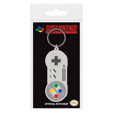 Nintendo snes controller pvc sleutelhanger