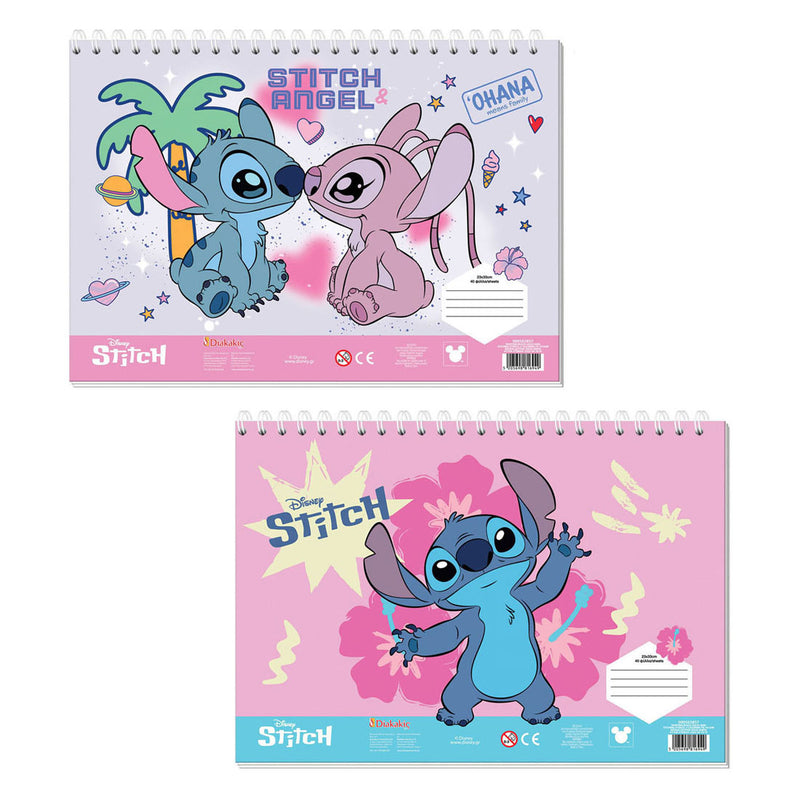Load image into Gallery viewer, Tekenblok 23x33 cm, 40 vel met stickers, sjabloon en 2 kleurplaten
