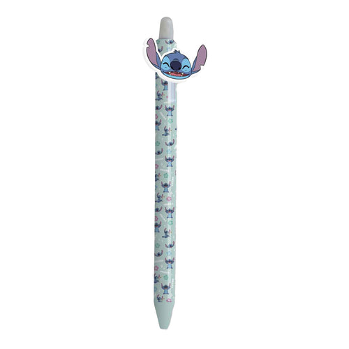 Disney uitwisbare gelpen met topper stitch - groen