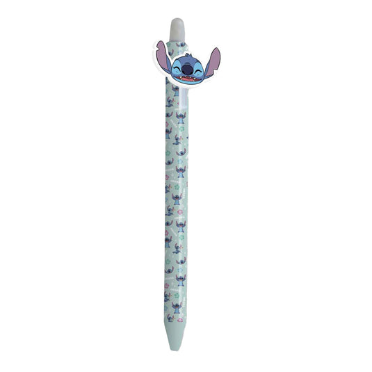 Disney uitwisbare gelpen met topper stitch - groen
