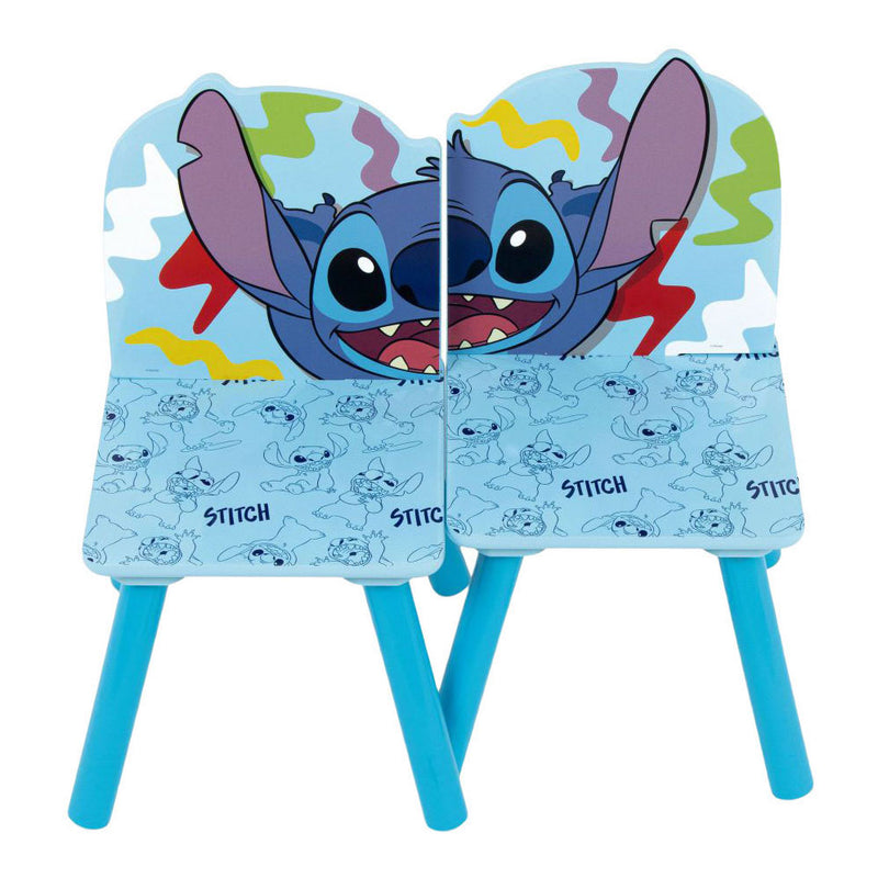 ギャラリービューアに画像をロードする, Set houten tafel met twee stoelen stitch
