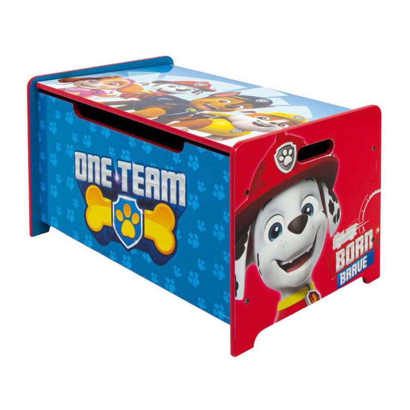 Cargue la imagen en el visor de la galería, Paw patrol houten speelgoedkist
