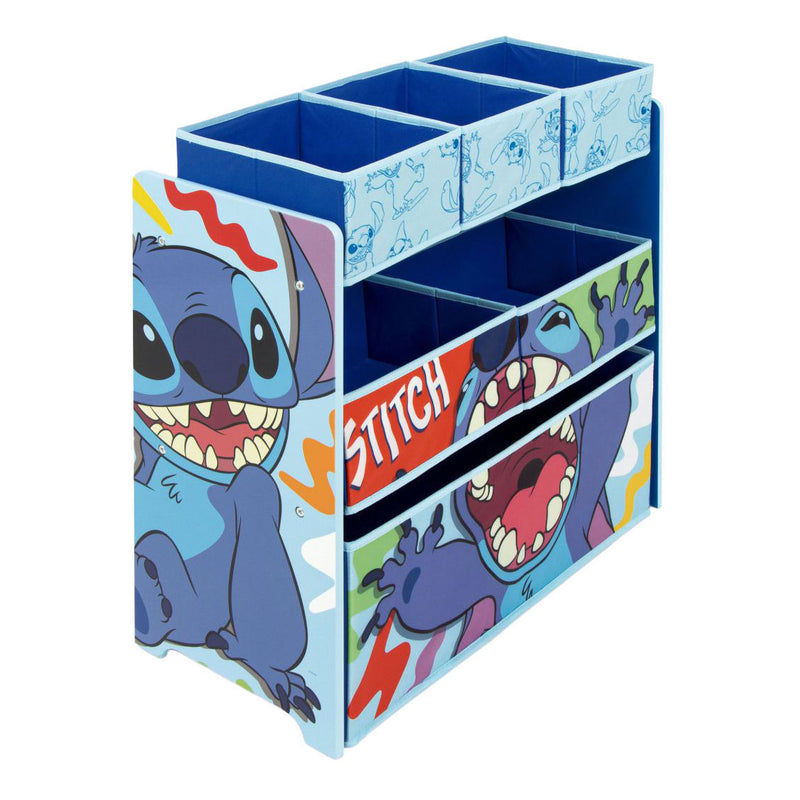 Cargue la imagen en el visor de la galería, Houten organizer met 6 laden stitch
