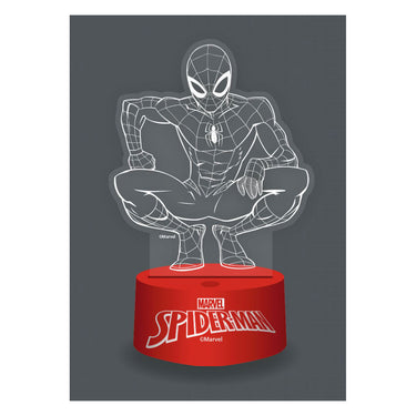 3d lamp met afstandbediening spiderman