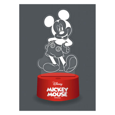 Mickey mouse 3d lamp met afstandbediening