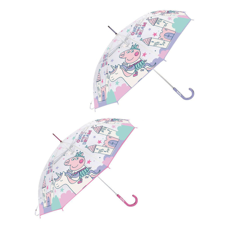 Cargue la imagen en el visor de la galería, Peppa pig transparante paraplu

