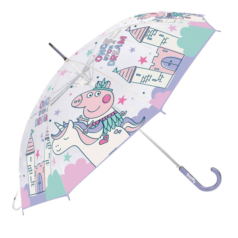 Cargue la imagen en el visor de la galería, Peppa pig transparante paraplu
