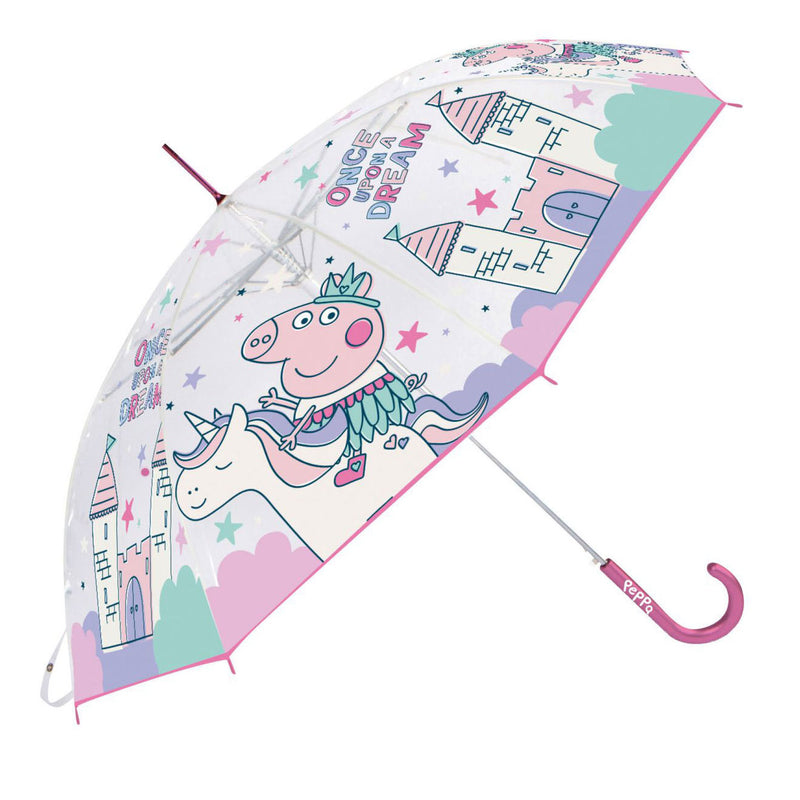 Cargue la imagen en el visor de la galería, Peppa pig transparante paraplu

