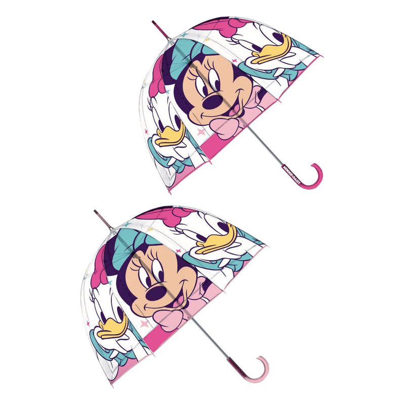 Cargue la imagen en el visor de la galería, Disney transparante paraplu minnie mouse
