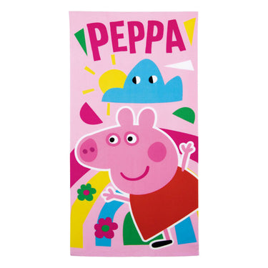 Peppa pig badhanddoek - 70x140cm