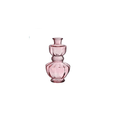 Ideas 4 seasons bellagio vaas glas ã˜8,5xh15cm licht roze