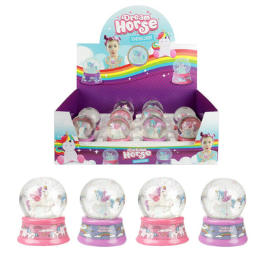 Toi-toys dream horse sneeuwbol eenhoorn 2 assorti