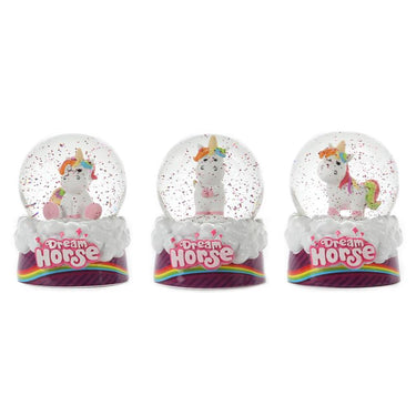 Toi-toys toi toys dream horse sneeuwbol eenhoorn ã˜6,5xh9cm
