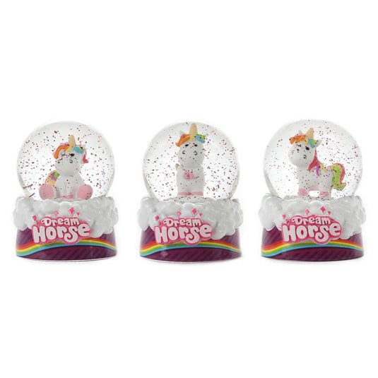 Toi-toys toi toys sneeuwbol eenhoorn ø6,5xh9cm
