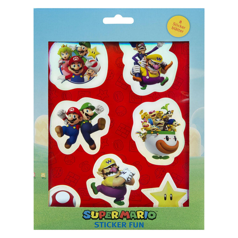 Load image into Gallery viewer, Kids licensing super mario sticker set
