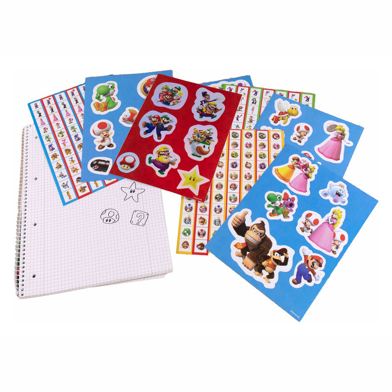 Load image into Gallery viewer, Kids licensing super mario sticker set
