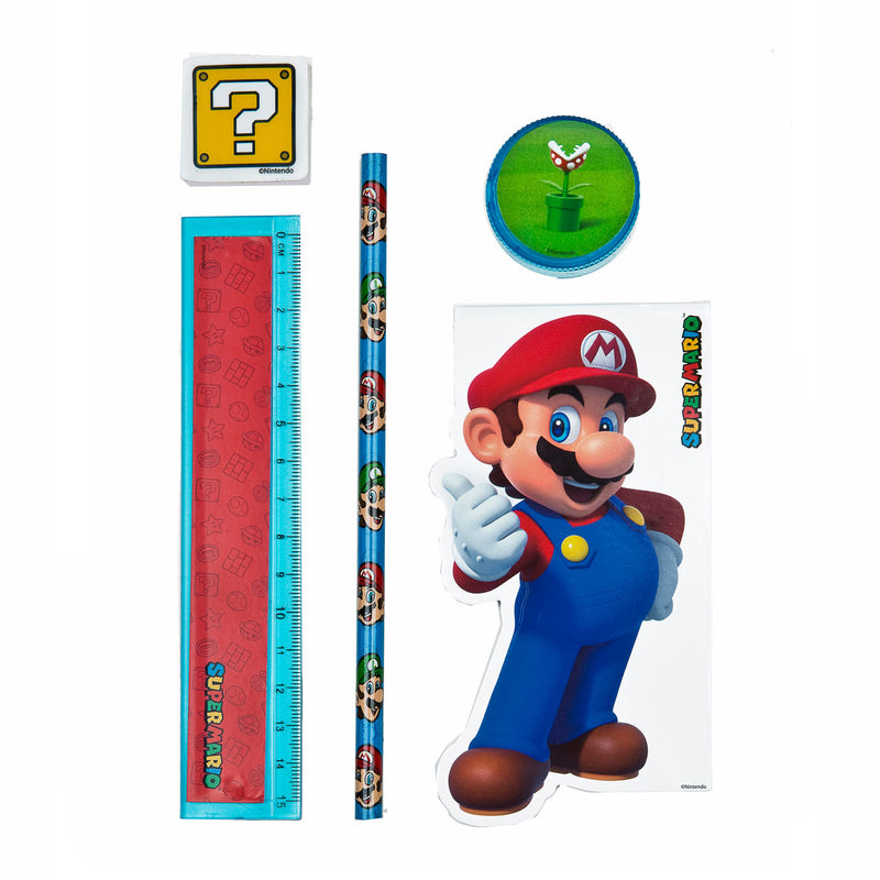 Load image into Gallery viewer, Kids licensing super mario stationery set, 5dlg.
