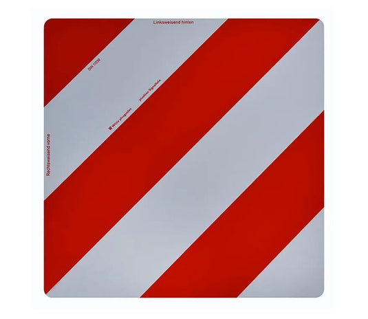 Ad warntafel witte plusguide warning sign 423x423mm ri witte plusguide