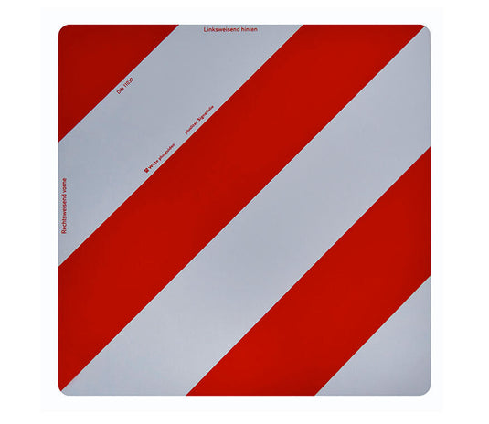 Ad waarschuwingsbord witte plusguide warning sign 423x423mm ri witte plusguide