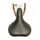 Selle comfort zadel e-bike met handgreep zwart soft, zonder strop