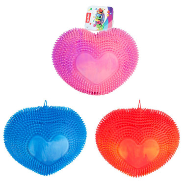 Toi-toys pufferz pufferbal twotone hart 19cm 200gr 3 assorti