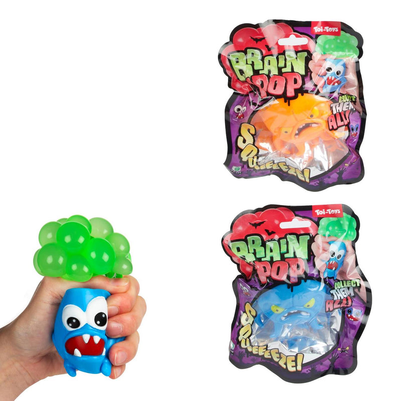 Load image into Gallery viewer, Toi-toys fun knijpfiguur brain pop
