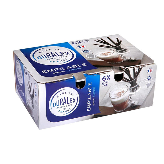 Duralex whiskeyglas (6x 20cl)