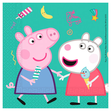 Globos servetten peppa pig, 16st.