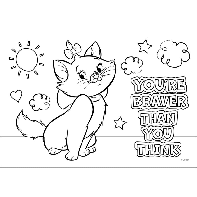 Load image into Gallery viewer, Marie Cat Kleurplaten met Stencil en Stickervel
