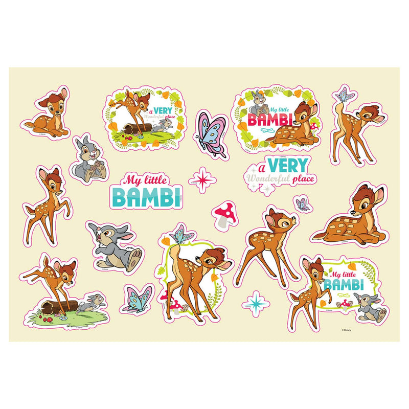 Load image into Gallery viewer, Disney bambi kleurplaten met stencil en stickervel
