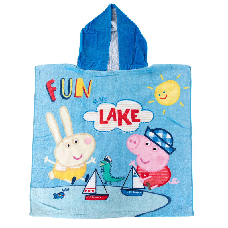 Load image into Gallery viewer, Peppa Pig Handdoek Poncho, 60x120cm
