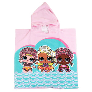 Lol surprise poncho, 55x110cm